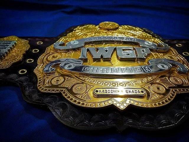 Brass Championship Title Belts