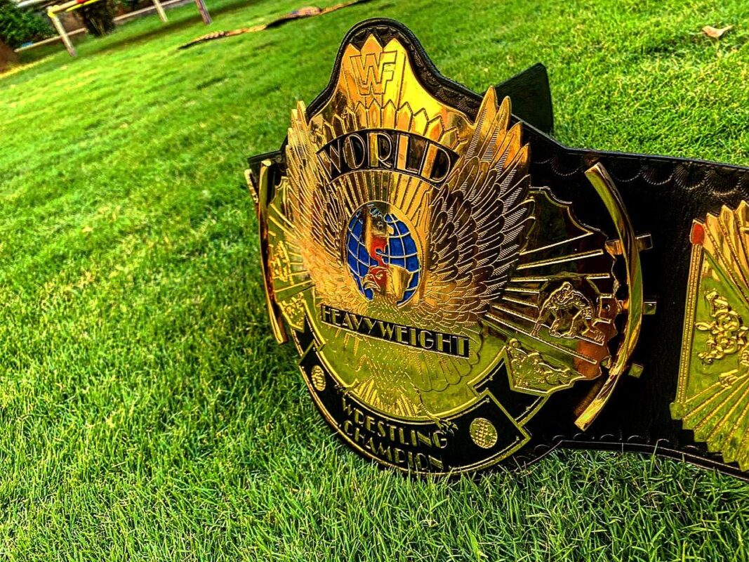 WWE WWF WCW Championship Belts