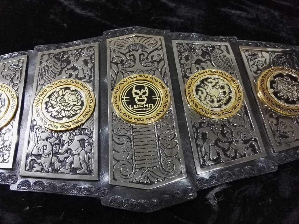 LUCHA Championship Belts