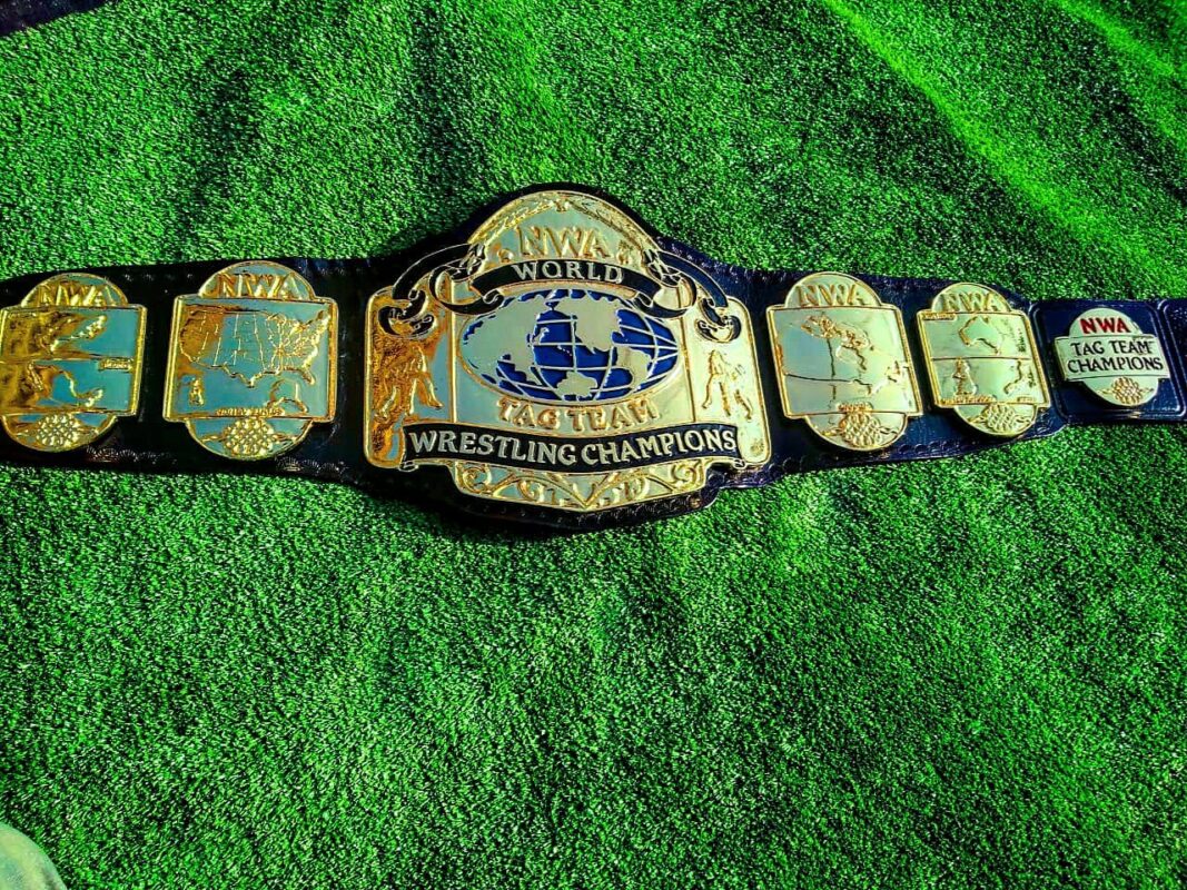 24K Gold Championship Title Belts