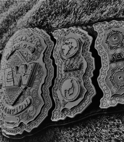 AEW 24k Gold Name Plate