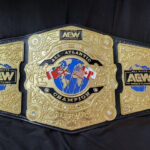 AEW ALL ATLANTIC CNC MADE CHAMPIONSHIP BELT
