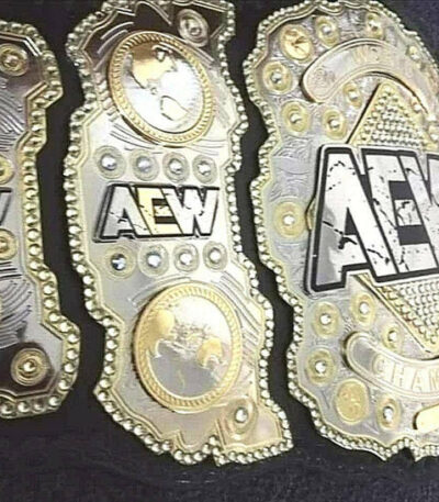 AEW Heavyweight Brass Championship Belt Replica