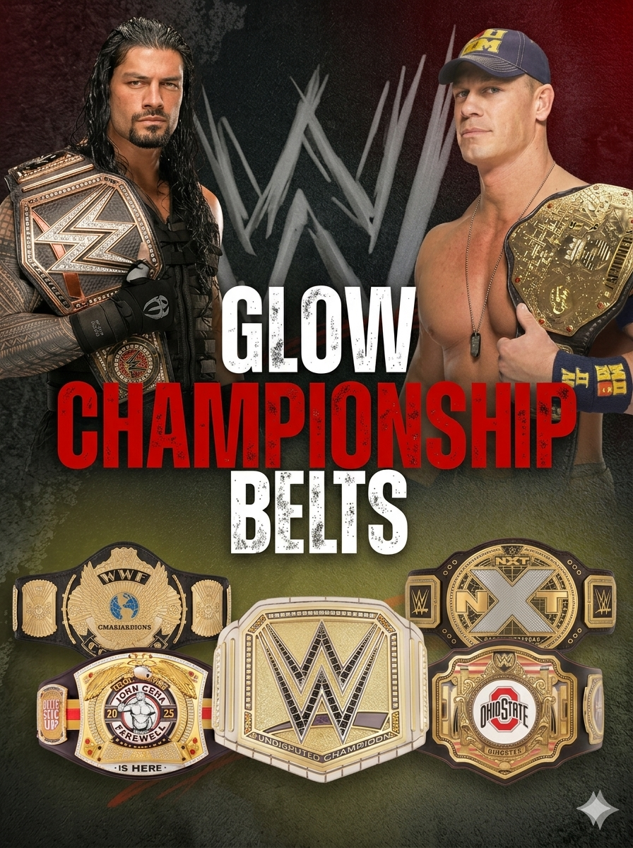 Glow Championship Belts — Official Collection