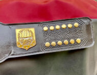 AWA WORLD HEAVYWEIGHT CNC HD CHAMPIONSHIP BELT