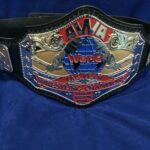 AWA WORLD TAG TEAM 24K GOLD Championship Belt