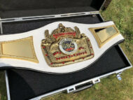 GBC BOXING Title Belt