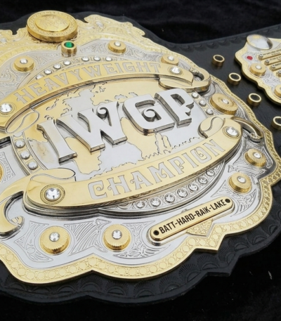 IWGP V4 HEAVYWEIGHT Zinc Championship Belt