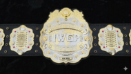 IWGP V4 HEAVYWEIGHT Zinc Championship Belt