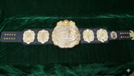 IWGP V4 HEAVYWEIGHT Zinc Championship Belt