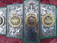 LUCHA UNDERGROUND GIFT OF GOD Zinc Championship Belt