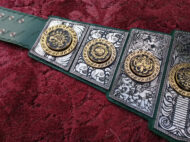 LUCHA UNDERGROUND GIFT OF GOD Zinc Championship Belt