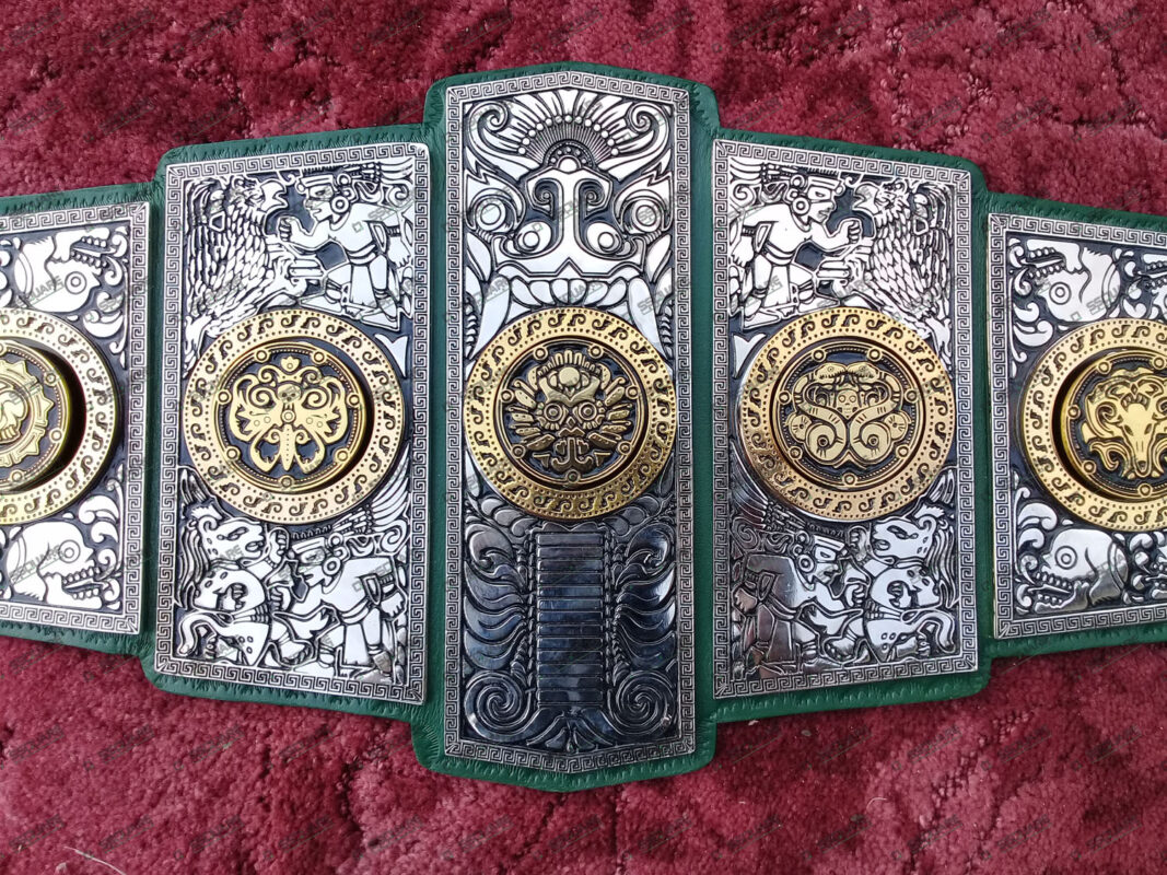 LUCHA UNDERGROUND GIFT OF GOD Zinc Championship Belt