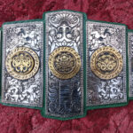 LUCHA UNDERGROUND GIFT OF GOD Zinc Championship Belt