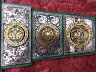 LUCHA UNDERGROUND GIFT OF GOD Zinc Championship Belt