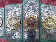 LUCHA UNDERGROUND GIFT OF GOD Zinc Championship Belt