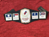 MID ATLANTIC HEAVYWEIGHT Championship Title Belt