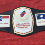 MID ATLANTIC HEAVYWEIGHT Championship Title Belt