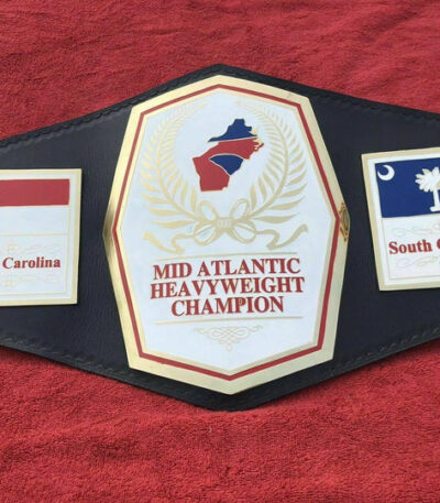 MID ATLANTIC HEAVYWEIGHT Championship Title Belt