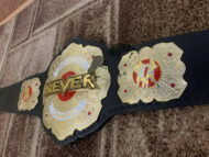 NEVER OPENWEIGHT Championship Belt