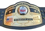 NWA DOMED GLOBE HEAVYWEIGHT 24K GOLD Championship Belt