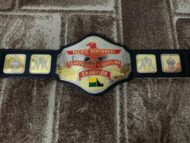 NWA PACIFIC NORTHWEST Brass Championship Belt