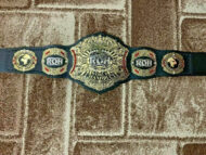 ROH WORLD TELEVISION Brass Championship Belt