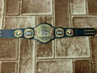 ROH WORLD TELEVISION Brass Championship Belt