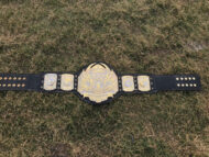 TNA HEAVYWEIGHT 24K GOLD Championship Belt