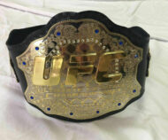UFC Brass Double Stacked Championship Belt
