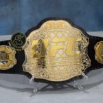 UFC MMA Zinc Championship Belt