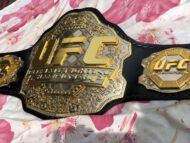 UFC TRIPLE STACK CNC MADE CHAMPIONSHIP BELT