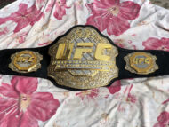 UFC TRIPLE STACK CNC MADE CHAMPIONSHIP BELT