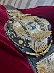 WWF WINGED EAGLE 24K GOLD Championship Title Belt