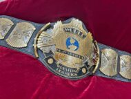 WWF WINGED EAGLE 24K GOLD Championship Title Belt
