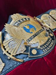 WWF WINGED EAGLE 24K GOLD Championship Title Belt