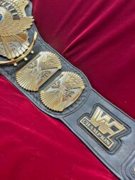 WWF WINGED EAGLE 24K GOLD Championship Title Belt