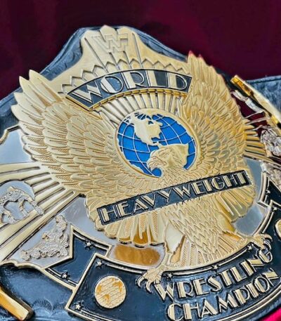 WWF WINGED EAGLE 24K GOLD Championship Title Belt