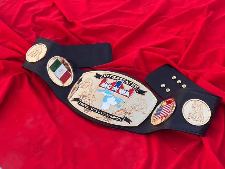 Fully Customized 24K Gold CNC Championship Belt Fully Customized 24K Gold CNC Championship Belt