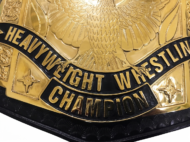 WCW US HEAVYWEIGHT 24K GOLD Zinc Championship Belt - Image 6