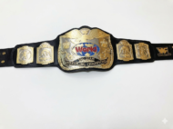 WWF WORLD TAG TEAM DUAL PLATED 24K GOLD Zinc Championship Belt - Image 2
