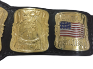 WCW US HEAVYWEIGHT 24K GOLD Zinc Championship Belt - Image 8