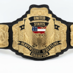WCW US HEAVYWEIGHT 24K GOLD Zinc Championship Belt