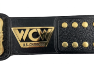WCW US HEAVYWEIGHT 24K GOLD Zinc Championship Belt