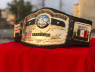 NWA Premium Domed Globe CNC Championship Belt