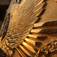 WWF Premium Winged Eagle CNC Championship Belt