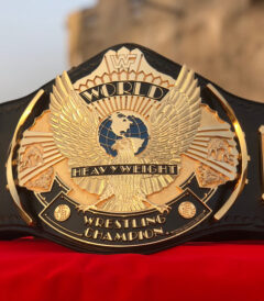 WWF Premium Winged Eagle CNC Championship Belt