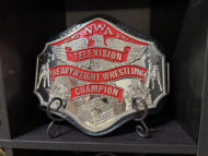NWA Championship TELEVISION HEAVYWEIGHT 24K Nickle Zinc Championship Belt