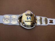 WWF White Winged Eagle Dual Plated CNC HD Championship Belt