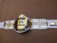 WWF White Winged Eagle Dual Plated CNC HD Championship Belt